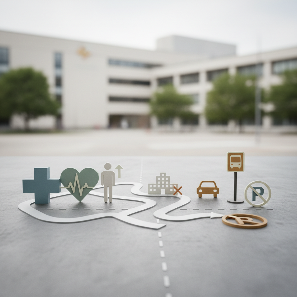 Uus liikluskorraldus Ravi 18 haigla juures Tallinnas