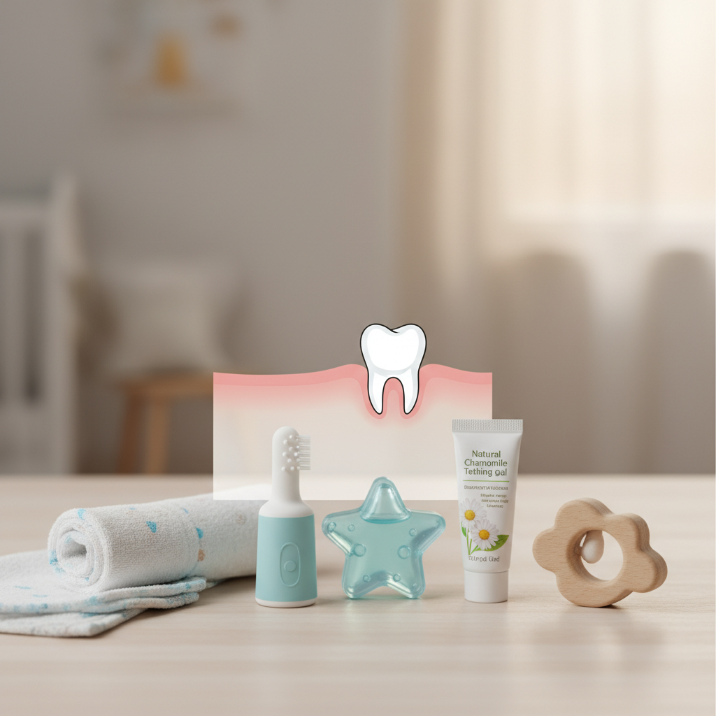 Hammaste tulek: kuidas leevendada lapse igemevalu?