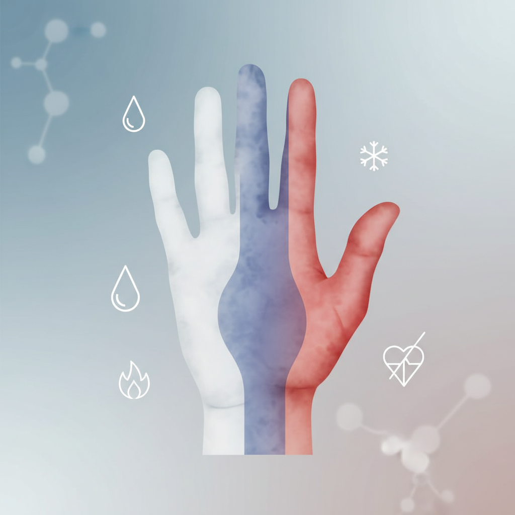 Miks sõrmed külmaga valgeks tõmbuvad? Raynaud’ sündroom